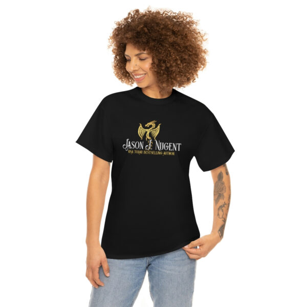 "Jason J. Nugent" Logo Unisex Heavy Cotton Tee - Image 10